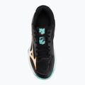Încălțăminte de volei pentru copii Mizuno Lightning Star Z7 black/tangelo/ice green 5