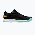 Încălțăminte de volei pentru copii Mizuno Lightning Star Z7 black/tangelo/ice green 2