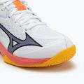Încălțăminte de volei pentru copii Mizuno Lightning Star Z7 alb/coral aprins 2/citrus 7