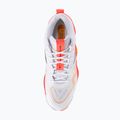 Încălțăminte de volei Mizuno Wave Momentum Elite Mid white/fiery coral 2/citrus 12