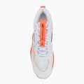 Încălțăminte de volei Mizuno Wave Momentum Elite Mid white/fiery coral 2/citrus 5