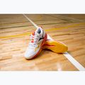 Încălțăminte de volei Mizuno Wave Momentum Pro white/fiery coral 2/citrus 6