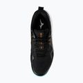 Încălțăminte de volei Mizuno Wave Momentum Pro black/tangelo/ice green 5