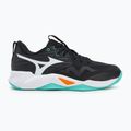 Încălțăminte de volei Mizuno Wave Momentum Pro black/tangelo/ice green 2