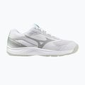 Încălțăminte de volei pentru copii Mizuno Cyclone Speed 5 white/black/frozen emerald