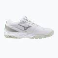 Încălțăminte de volei pentru copii Mizuno Cyclone Speed 5 white/black/frozen emerald 2
