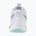 Încălțăminte de volei pentru femei  Mizuno Wave Momentum Elite Mid white/blue tint 3