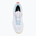 Încălțăminte de volei pentru femei Mizuno Wave Momentum Pro white/calypso coral/pale banan 5
