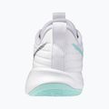 Încălțăminte de volei pentru femei Mizuno Wave Momentum Pro white/blue tint 3