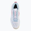 Încălțăminte de volei pentru femei Mizuno Wave Momentum Pro Mid white/calypso coral/pale banan 5