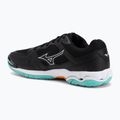Încălțăminte de handbal Mizuno Wave Phantom 3 black/tangelo/ice green 3