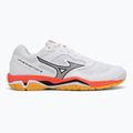 Încălțăminte de handbal Mizuno Wave Phantom 3 white/fiery coral 2/citrus 2