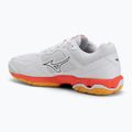 Încălțăminte de handbal Mizuno Wave Phantom 3 white/fiery coral 2/citrus 3