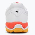 Încălțăminte de handbal Mizuno Wave Phantom 3 white/fiery coral 2/citrus 6