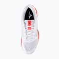 Încălțăminte de handbal Mizuno Wave Phantom 3 white/fiery coral 2/citrus 5