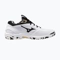 Încălțăminte de handbal Mizuno Wave Stealth 6 white/black/gold 9
