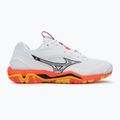 Încălțăminte de handbal Mizuno Wave Stealth 6 white/fiery coral 2/citrus 2