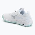 Încălțăminte de handbal pentru femei Mizuno Wave Stealth Neo 2 white/blue tint 3