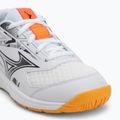 Încălțăminte pentru copii Mizuno Stealth Star 3 white/fiery coral 2/citrus 7