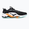 Încălțăminte de handbal Mizuno Wave Stealth Neo 2 black/tangelo/ice green 2