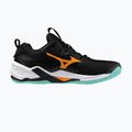 Încălțăminte de handbal Mizuno Wave Stealth Neo 2 black/tangelo/ice green 2