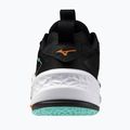 Încălțăminte de handbal Mizuno Wave Stealth Neo 2 black/tangelo/ice green 3