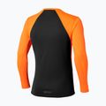 Longsleeve de alergare pentru bărbați Mizuno Tech Thermal Charge tangelo 4