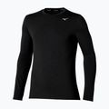 Longsleeve de alergare pentru bărbați Mizuno Core Impulse Tee black