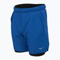 Pantaloni scurți de alergare pentru bărbați Mizuno Core 7.5 2IN1 princess blue 3