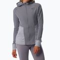 Geacă de alergare pentru femei Mizuno Active Warm Hybrid Full Zip Hooded quicksilver