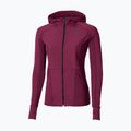 Geacă de alergare pentru femei Mizuno Active Warm Hybrid Full Zip Hooded dark purple