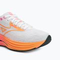 Încălțăminte de alergare Mizuno Wave Rider 28 white/tang orange/pink tetra 7