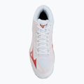 Încălțăminte de volei pentru femei Mizuno Wave Lightning Pro Mid white/rose elegance/lava falls 5