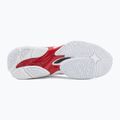 Încălțăminte de volei pentru femei Mizuno Wave Lightning Elite Mid white/rose elegance/lava falls 4
