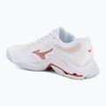 Încălțăminte de volei pentru femei Mizuno Wave Lightning Elite white/rose elegance/lava falls 3