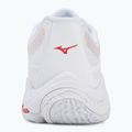 Încălțăminte de volei pentru femei Mizuno Wave Lightning Elite white/rose elegance/lava falls 6