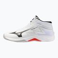 Încălțăminte de volei Mizuno Lightning Select Mid white/black/fiery red