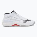 Încălțăminte de volei Mizuno Lightning Select Mid white/black/fiery red 2