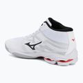 Încălțăminte de volei Mizuno Wave Lightning Pro Mid white/black/fiery red 3