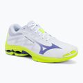 Încălțăminte de volei Mizuno Wave Lightning Pro white/lighting yellow/dazzling blue
