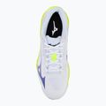 Încălțăminte de volei Mizuno Wave Lightning Pro white/lighting yellow/dazzling blue 5