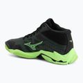 Încălțăminte de volei Mizuno Wave Lightning Elite Mid black/glowing apple/mandarin orange 3