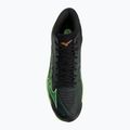 Încălțăminte de volei Mizuno Wave Lightning Elite Mid black/glowing apple/mandarin orange 5