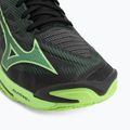 Încălțăminte de volei Mizuno Wave Lightning Elite Mid black/glowing apple/mandarin orange 7