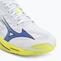Încălțăminte de volei Mizuno Wave Lightning Elite white/lighting yellow/dazzling blue 7