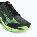 Încălțăminte de volei Mizuno Wave Lightning Elite black/glowing apple/mandarin orange 7