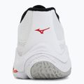 Încălțăminte de volei Mizuno Wave Lightning Elite white/black/fiery red 6
