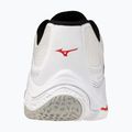 Încălțăminte de volei Mizuno Wave Lightning Elite white/black/fiery red 3