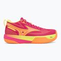 Încălțăminte de volei Mizuno Neo Jump pink tetra/fortune yellow/light 2