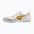Încălțăminte de fotbal Mizuno Morelia Sala Pro TF white/football gold/galaxy silver 2
